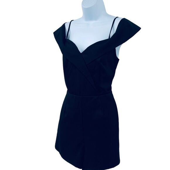 She & Sky Short Mini Jumpsuit Romper Dress - Picture 4 of 13